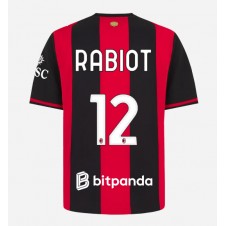 AC Milan Adrien Rabiot #12 Hjemmedrakt 2026-27 Kortermet